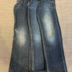 *Bundle* Size 7 jeans (3 pairs) - Kids Gap & Levis